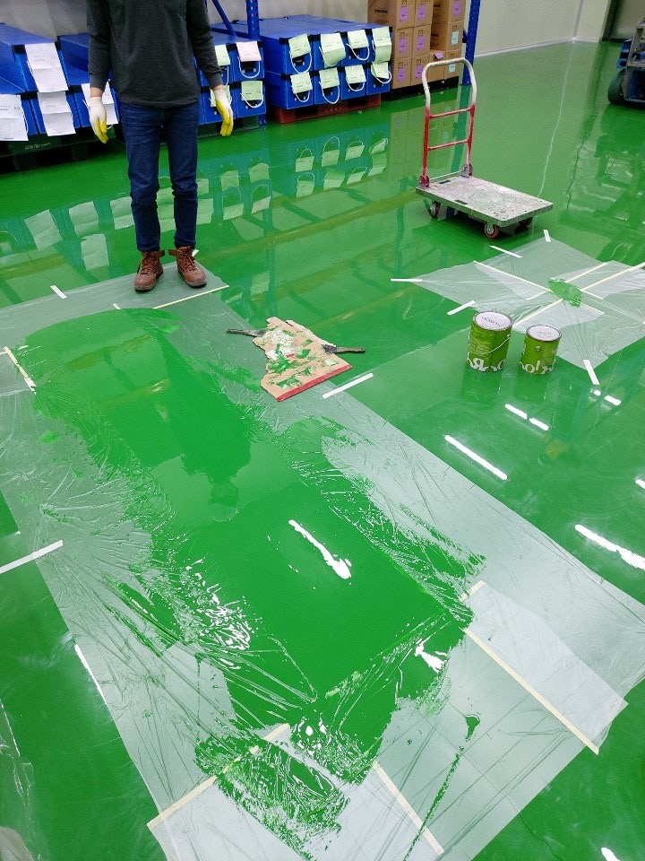 충북 증평 에폭시 보수: 에폭시 라이닝 재시공 현장 시공 현장 사진 7