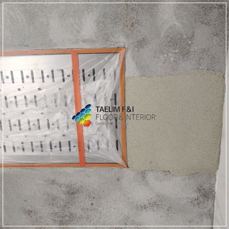 아산 유크리트 시공, 오래 쓰는 맞춤 바닥｜현대글로비스 현장 시공 현장 사진 5